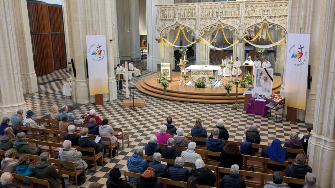 Requiem voor Paus Franciscus © Pastorale zone Leuven aan de Dijle