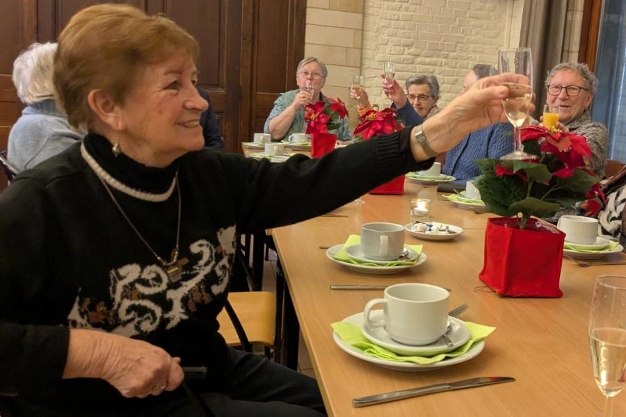 Nieuwjaarsreceptie Samana Leuven 2025 