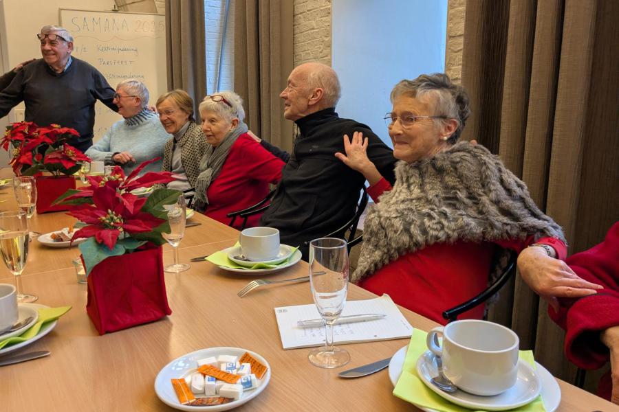 Nieuwjaarsreceptie Samana Leuven 2025 