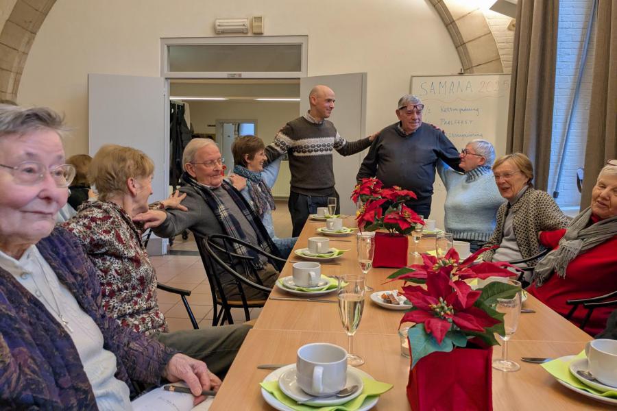 Nieuwjaarsreceptie Samana Leuven 2025 