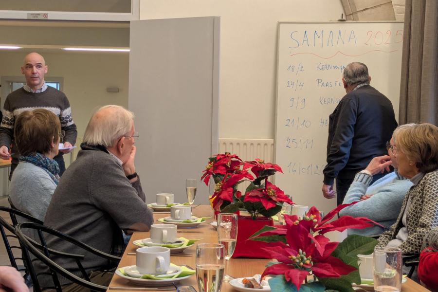 Nieuwjaarsreceptie Samana Leuven 2025 