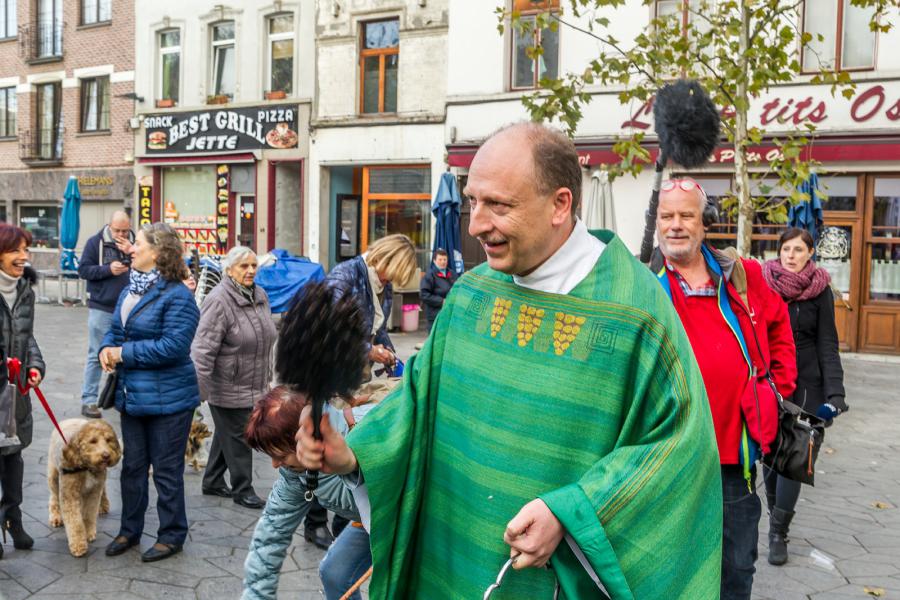 Sint-Hubertusviering met dierenzegening © Frans Verwerft