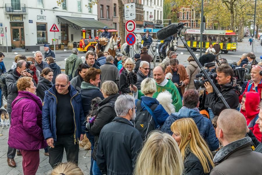 Sint-Hubertusviering met dierenzegening © Frans Verwerft