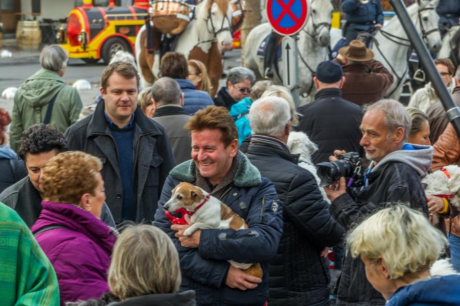 Sint-Hubertusviering met dierenzegening © Frans Verwerft