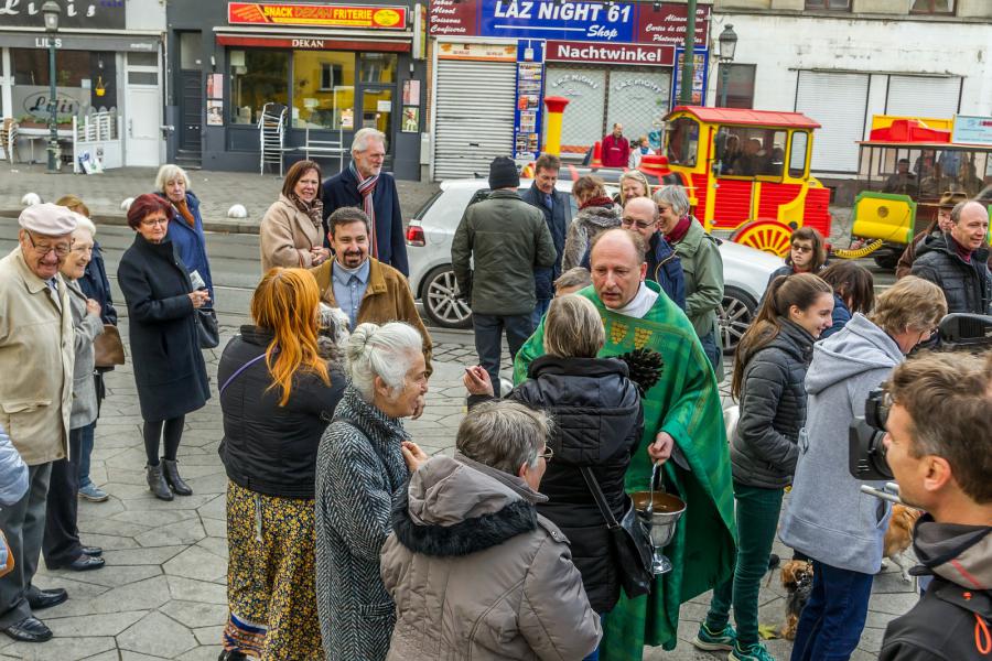 Sint-Hubertusviering met dierenzegening © Frans Verwerft