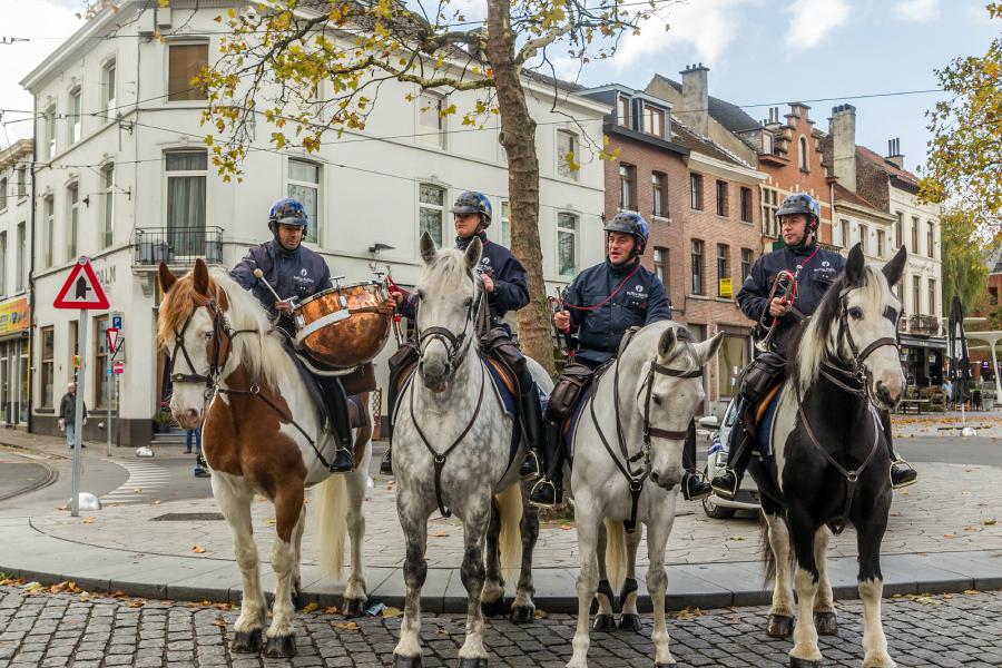 Sint-Hubertusviering met dierenzegening © Frans Verwerft