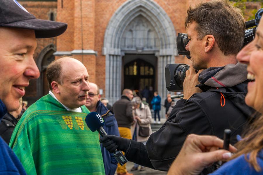 Sint-Hubertusviering met dierenzegening © Frans Verwerft