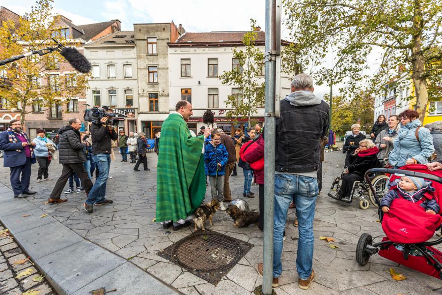Sint-Hubertusviering met dierenzegening © Frans Verwerft