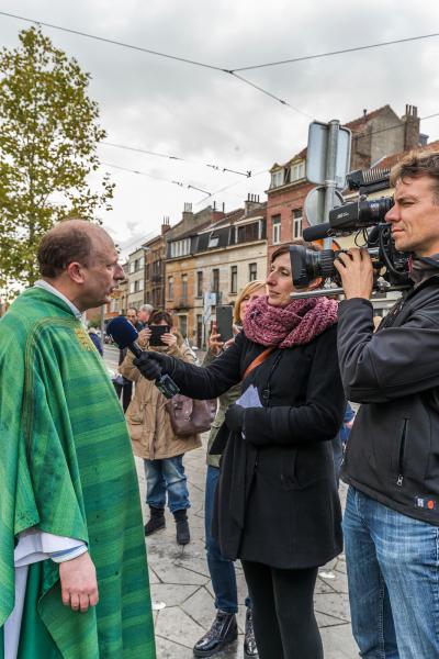 Sint-Hubertusviering met dierenzegening © Frans Verwerft