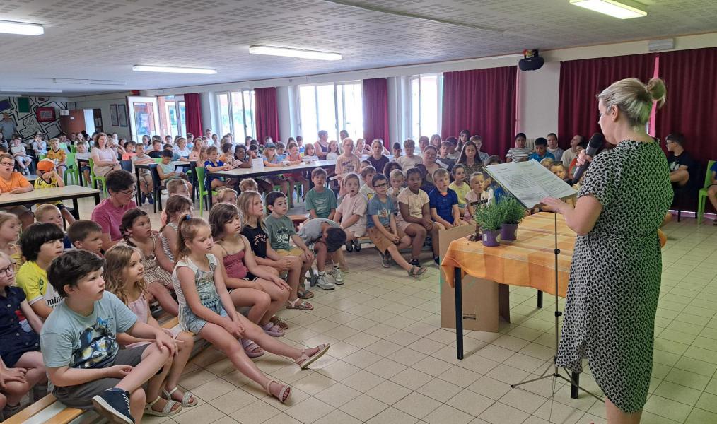 Vieringen einde schooljaar © pastorale zone Zoutleeuw-Geetbets