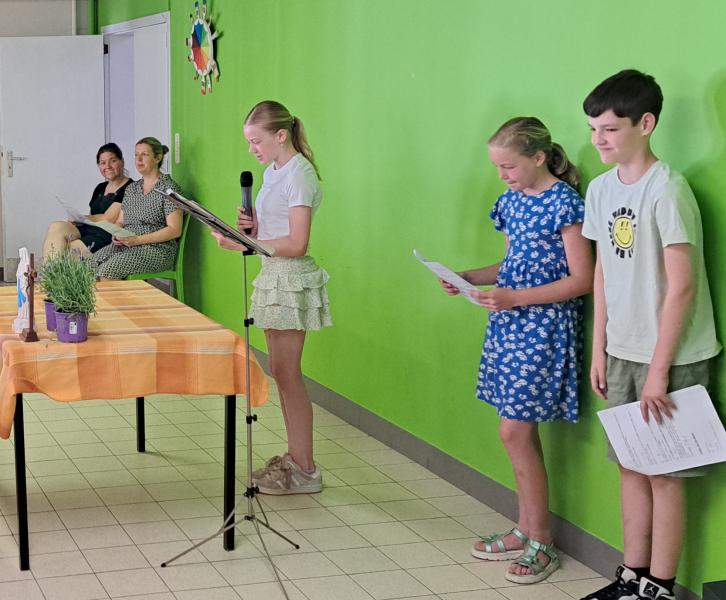 Vieringen einde schooljaar © pastorale zone Zoutleeuw-Geetbets