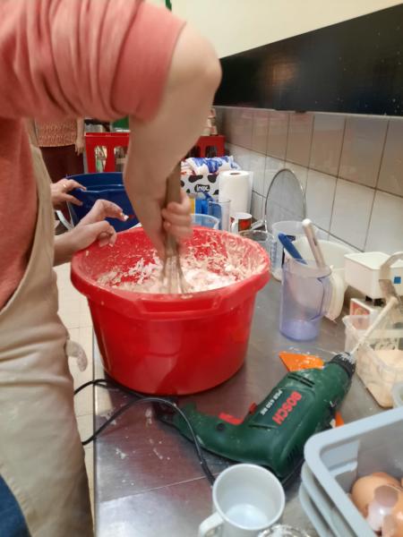 bereiden van het deeg 