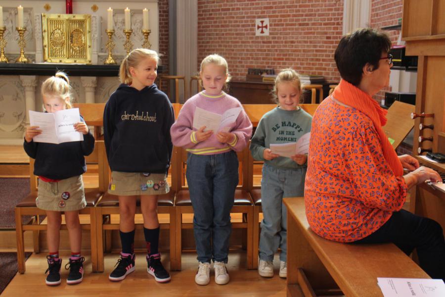 Het was een viering mety veel noten op haar zang © RvH