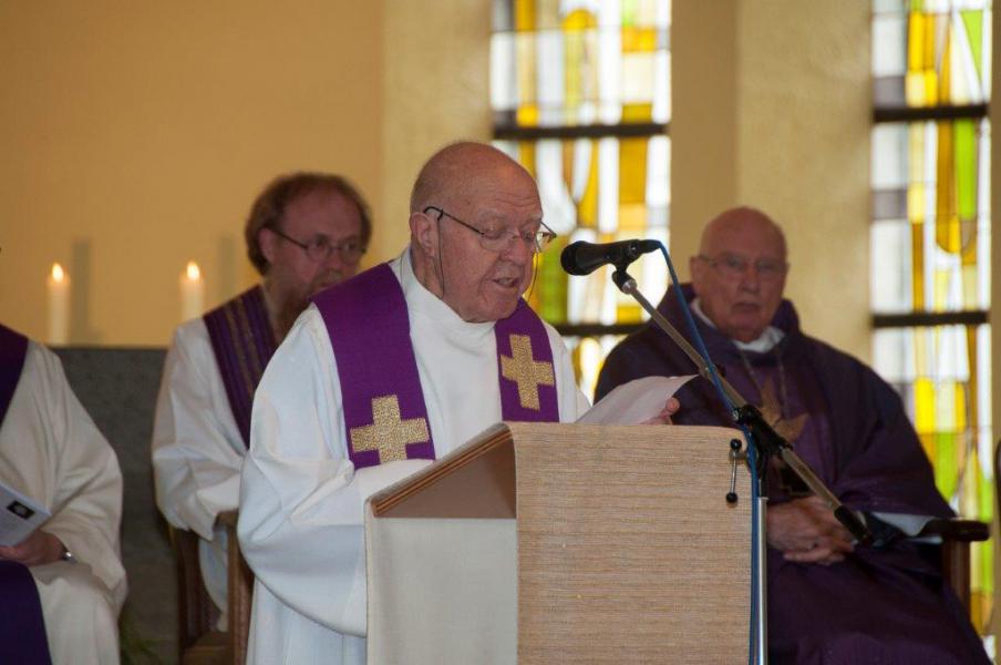 priester Maurice Schoorens, zijn goede vriend 