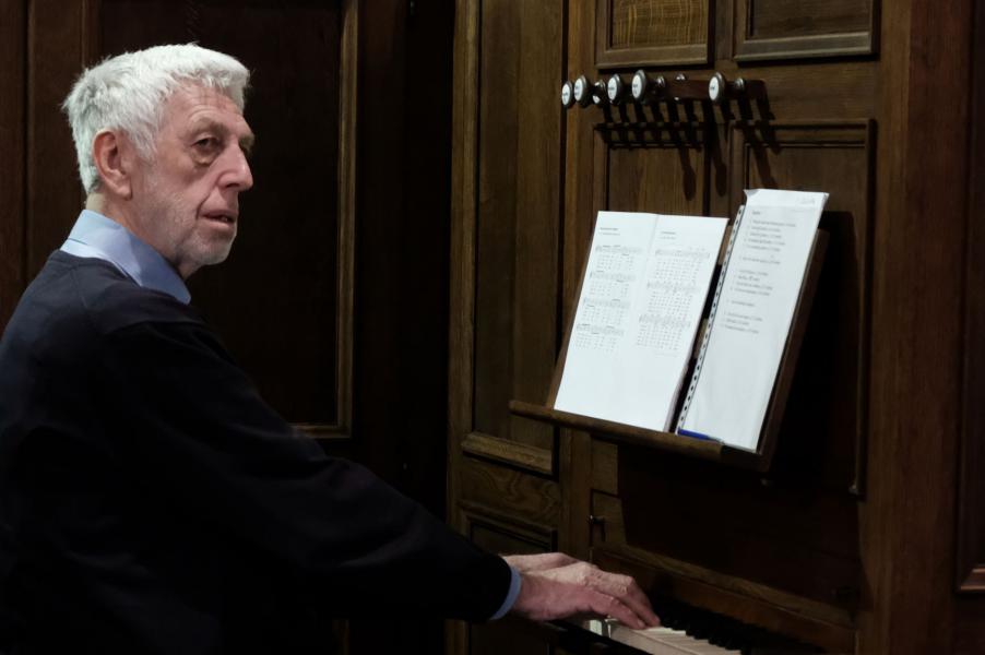 Jos Nackaerts bespeelde het orgel. © jh