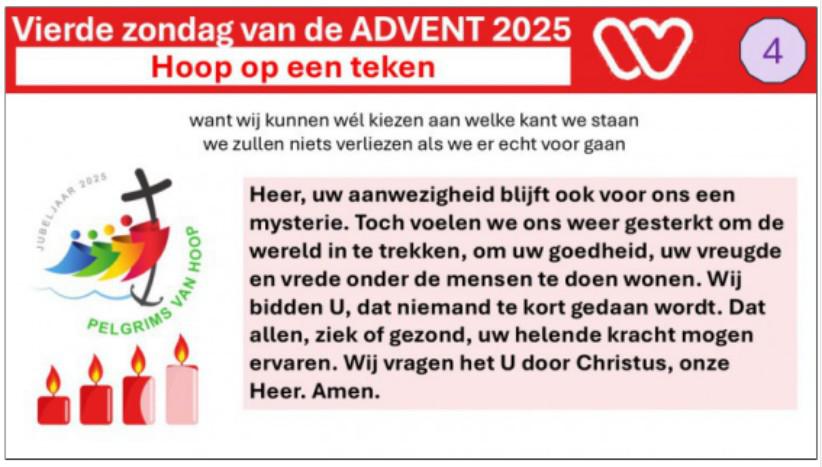 vierde zondag van de advent 