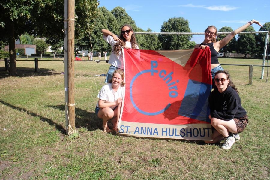 De vlag is terecht 