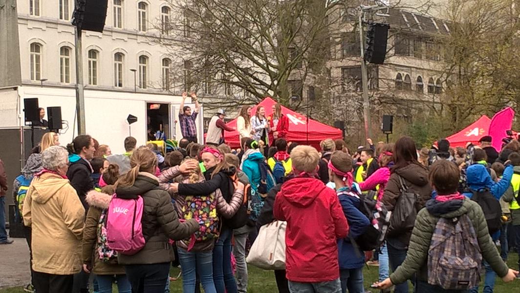 Vormelingendag in Antwerpen 