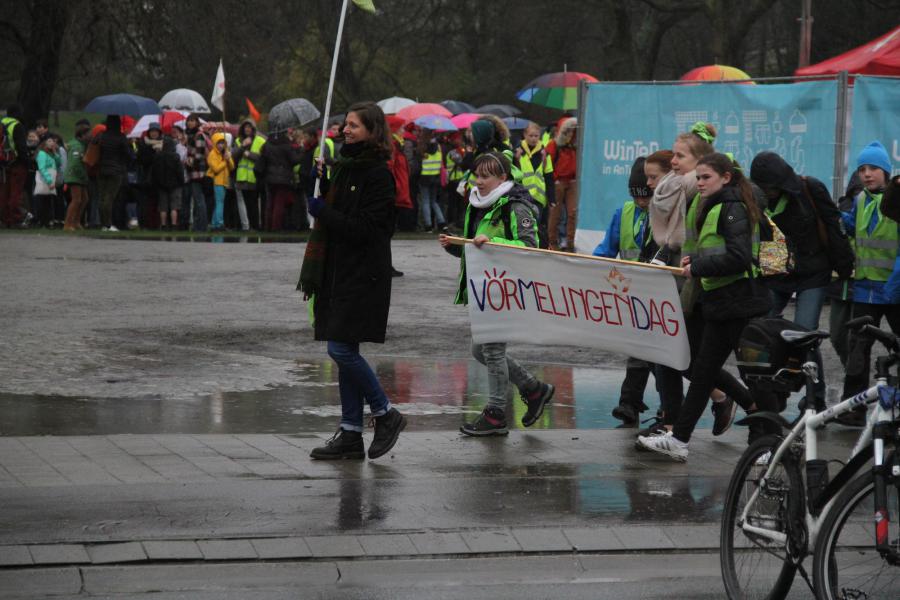 Ruim 1500 vormelingen namen deel aan de Vormelingendag in Antwerpen © IJD Antwerpen