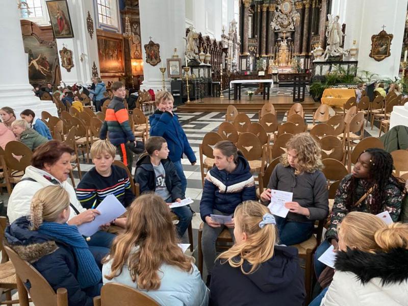 Ook Rita blijft zich actief inzetten voor de vormselcatechese! Bedankt © Tim Van Nieuwenhove