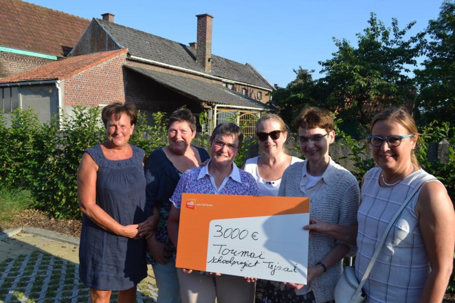 de cheque van 3000 euro 