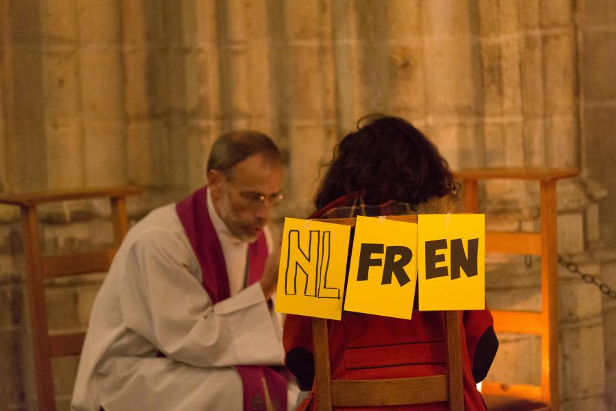 Sacrament van de verzoening © Koen Van den Bossche