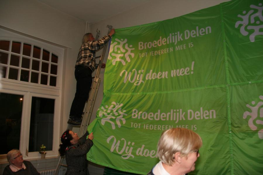 Onthulling van de mural © Federatie Krekedal Kortemark