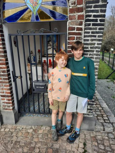 Vormelingengroepje Voeten uit de broekspijpen - Winterwandeling 2026 