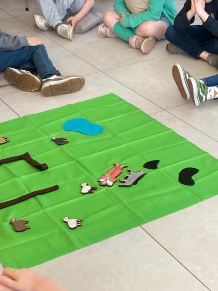 Godly Play - De Goede Herder - Sint-Corneliusparochie Ninove © Maria Vierendeels