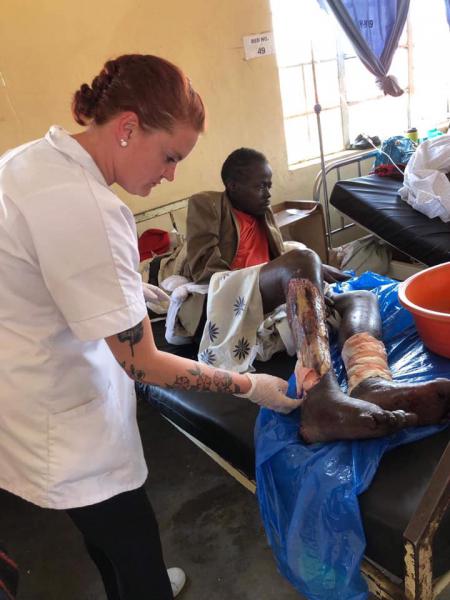 wondzorg © The Uganda nurses 2019