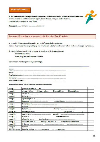 Zomerzoektocht 