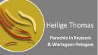 Heilige Thomas - Parochie in Kruisem - Wortegem-Petegem