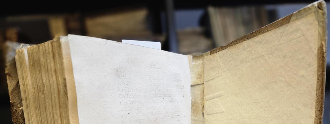 Het ontbrekende boek © Bibliotheek Grootseminarie