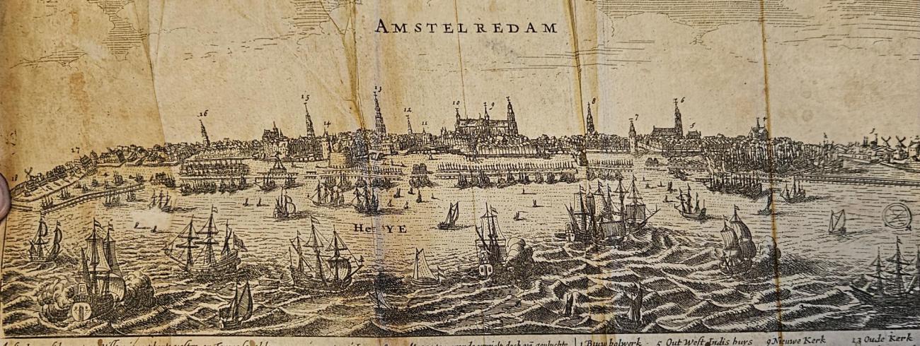 Stadsgezicht Amsterdam © Bibliotheek Grootseminarie