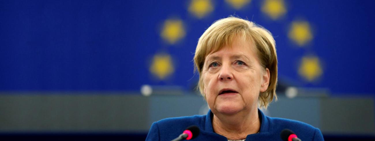 Angela Merkel is geen kandidaat meer voor het Duitse bondkanselierschap. Ze kwam in 2005 aan het hoofd van  de Duitse regering en bleef 16 jaar ononderbroken kanselier.  © rr