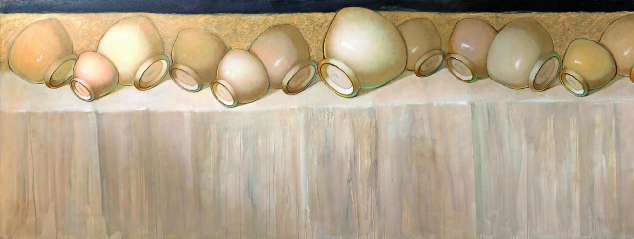 Het Laatste Avondmaal van Laurent Reypens. © rr