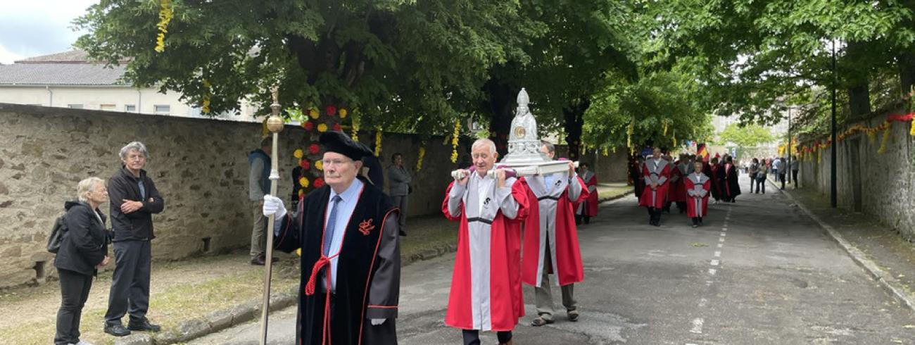 Conférie  van Sint-Leonardus naar Noblat, Frankrijk © Jos Ceyssens