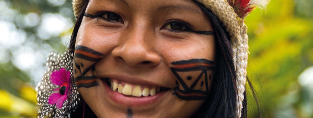 Het affichebeeld van de expo Mater Amazonia.  © Vaticaanse musea
