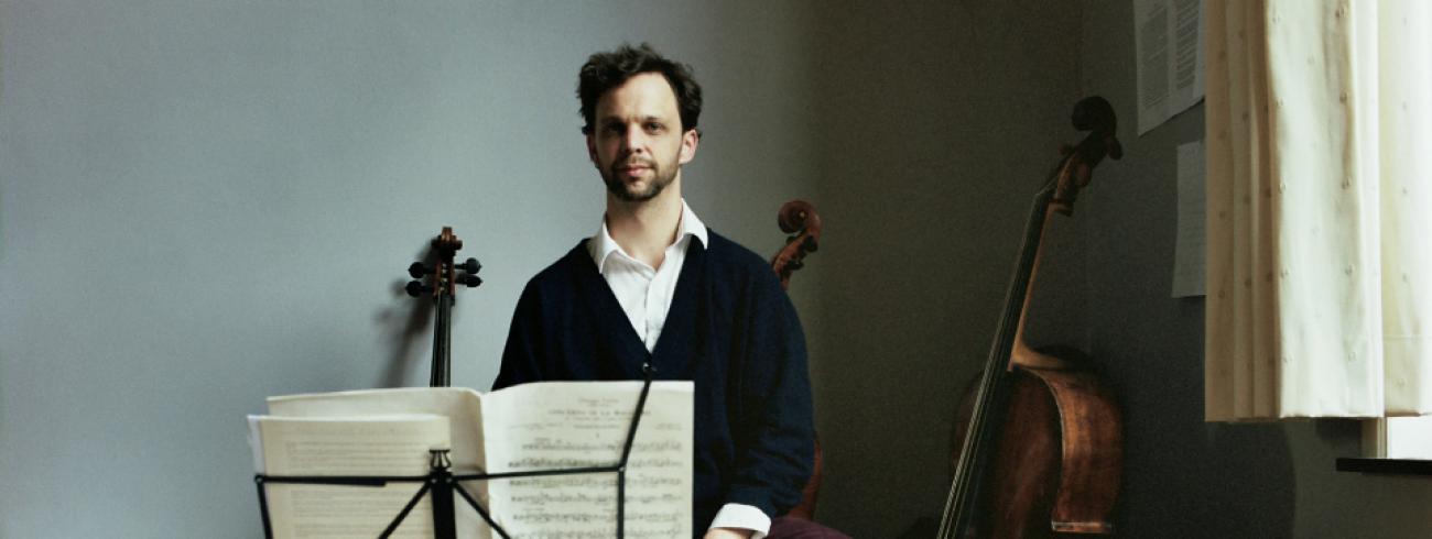 “Muziek is voor mij ontmoeting en wordt dialoog als je een publiek hebt”, zegt Benjamin Glorieux. © Virginie Schreyen