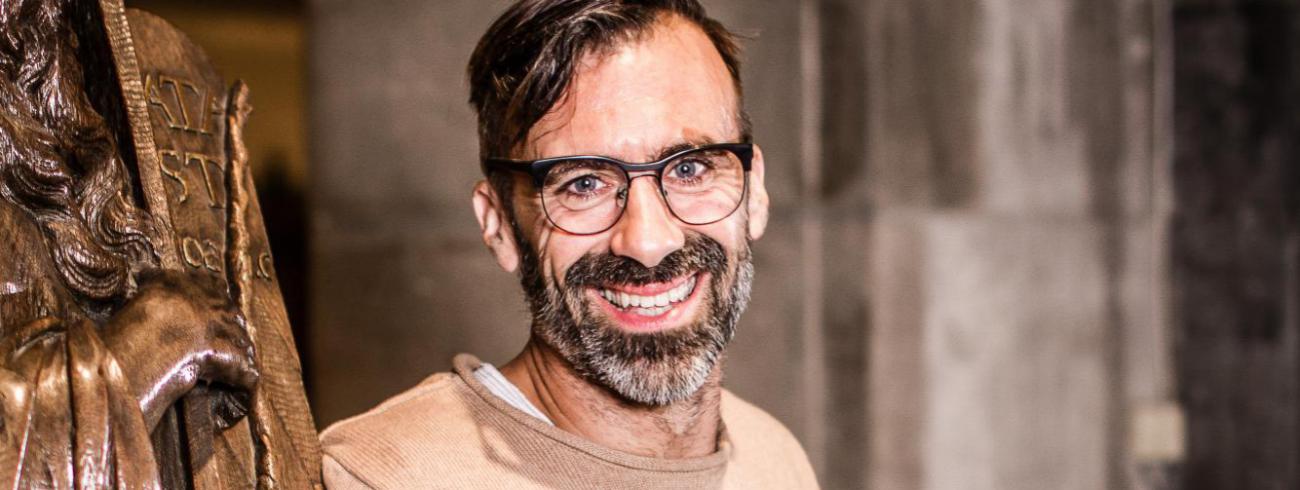 'Ik ben elke dag op zoek naar de beste versie van mezelf', zegt Jan Schepens,  die in De Passie de rol van Judas vertolkt © Nick Suy Ferreira