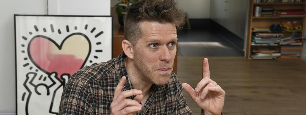 Zeker in corona- tijden ben ik verrast hoe belangrijk de godsdienstles voor de leerlingen is, zegt Stijn Lievens  © Maîtrise