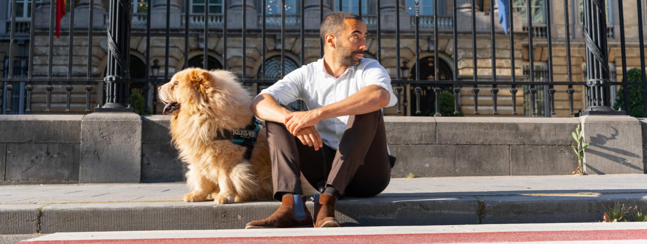 “In een niet-democratische wereld je eigen democratie beschermen door alleen maar vrede te willen, is naïef”, meent Sammy Mahdi.  © CD&V