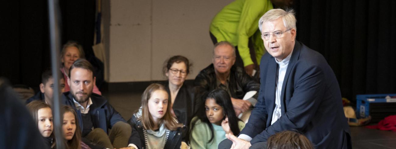 Johan Bonny speelt open kaart: “Als de Kerk in West-Europa nog bestaat, is dat door hen die al dertig jaar moeten horen dat ze schismatiek zijn.”  © Philippe Verhoeven