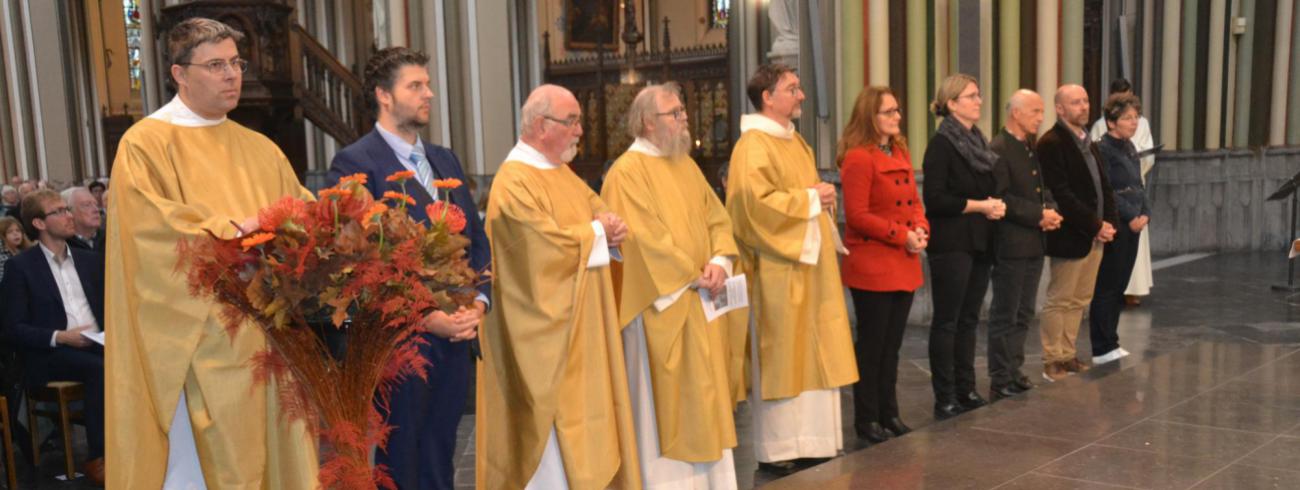 Voorstelling nieuwe parochieploeg in Eeklo - Kaprijke - St.-Laureins © Lud Dewaele