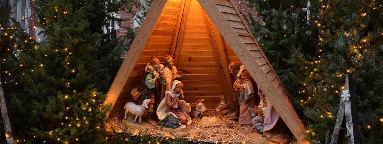 Kerststal 
