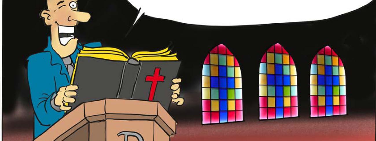 cartoon  © Gert Oudenampsen