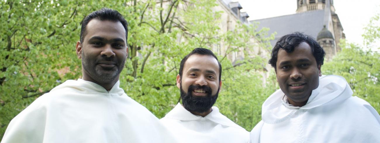 Drie Antwerpse dominicanen uit India © Sint-Paulus Antwerpen