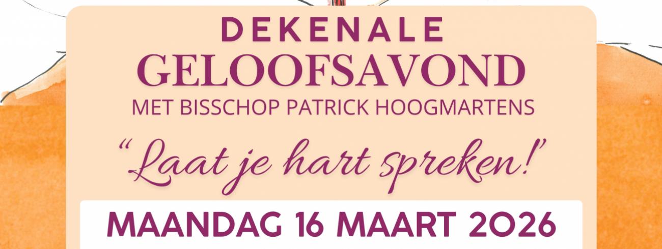 Dekenale geloofsavond 2026 © @DekenaatHasselt