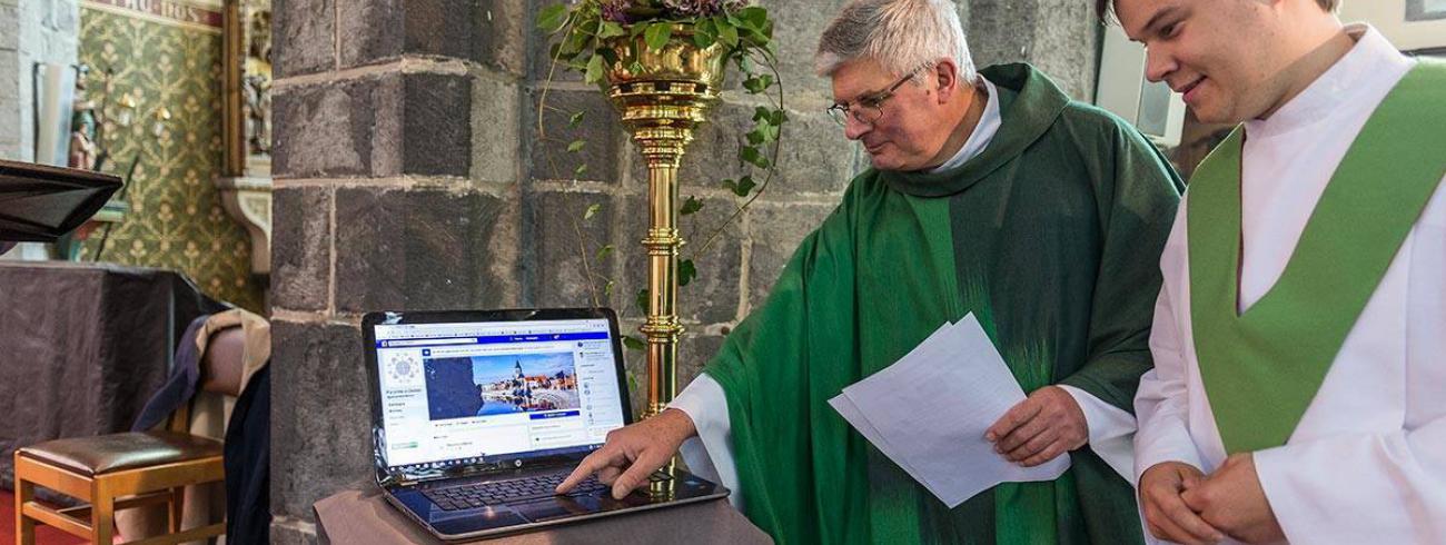parochie in deinze op facebook 