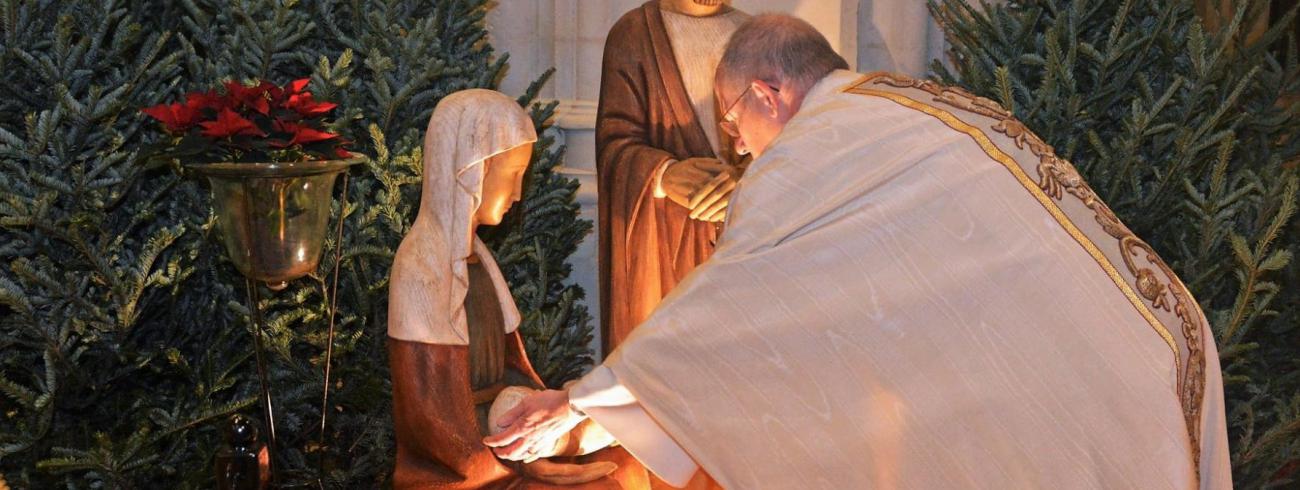 Kerstviering in de Sint-Pieterskerk 2020 © Pastorale zone Leuven aan de Dijle